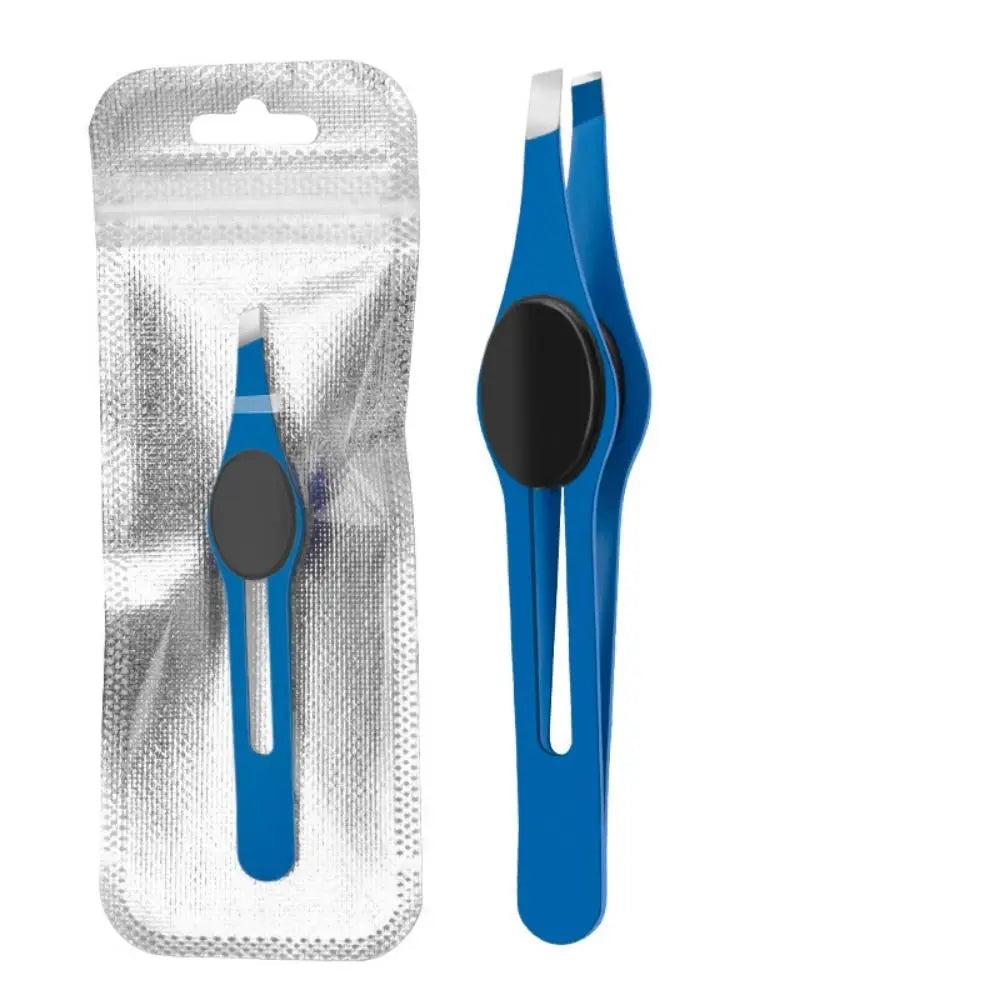 Fine Hair Beauty Eyebrow Tweezer Makeup Tool Professional Hairs Puller Removal Slanted Eye Brow Clip Women