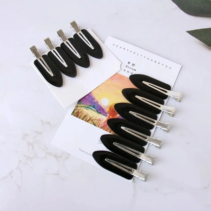 4/10Pcs Seamless Hairpin Beauty Salon Styling Hairdressing Makeup Tools Hair Clips Hairpins Women Girl Headwear Professional