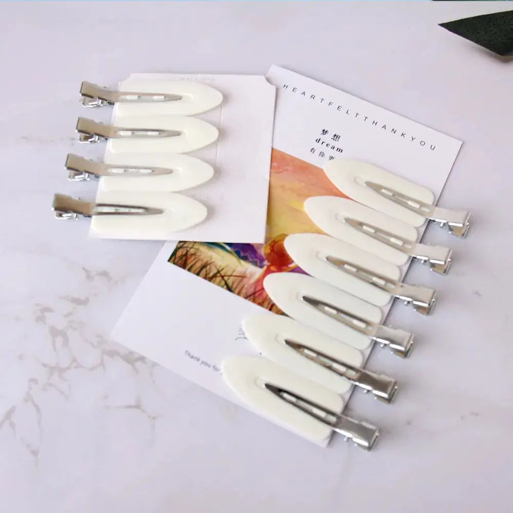 4/10Pcs Seamless Hairpin Beauty Salon Styling Hairdressing Makeup Tools Hair Clips Hairpins Women Girl Headwear Professional