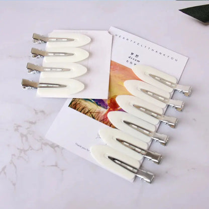 4/10Pcs Seamless Hairpin Beauty Salon Styling Hairdressing Makeup Tools Hair Clips Hairpins Women Girl Headwear Professional