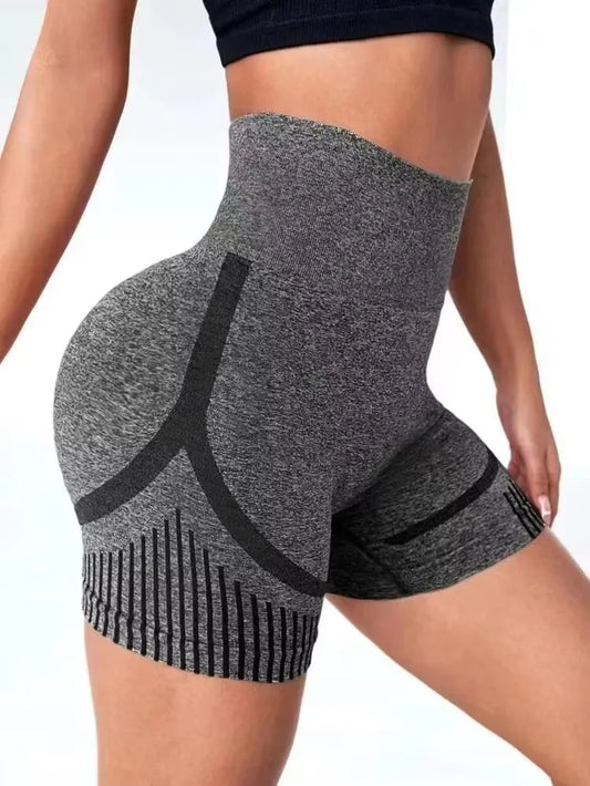 Women Custom Name & LOGO Yoga Shorts High Waist Customized Workout Pants Fitness Yoga Lift Butt Fitness Ladies Yoga Gym Shorts