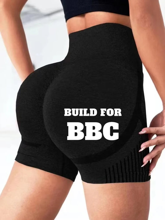 Women Custom Name & LOGO Yoga Shorts High Waist Customized Workout Pants Fitness Yoga Lift Butt Fitness Ladies Yoga Gym Shorts