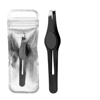 Fine Hair Beauty Eyebrow Tweezer Makeup Tool Professional Hairs Puller Removal Slanted Eye Brow Clip Women
